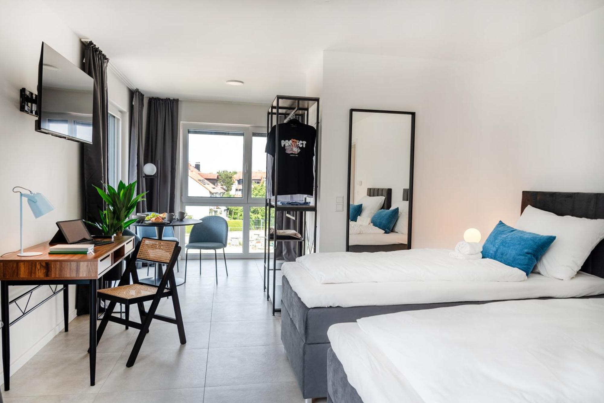 Moonliving Boutique Apartments By Munich Eching  Eksteriør bilde